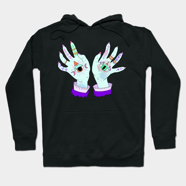 Magic Hands Hoodie by SchlockHorror